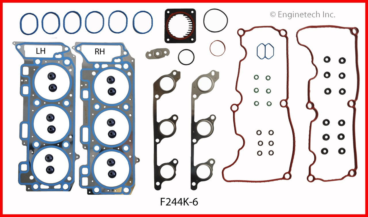 2007 Ford Explorer 4.0L Engine Gasket Set F244K-6 -11