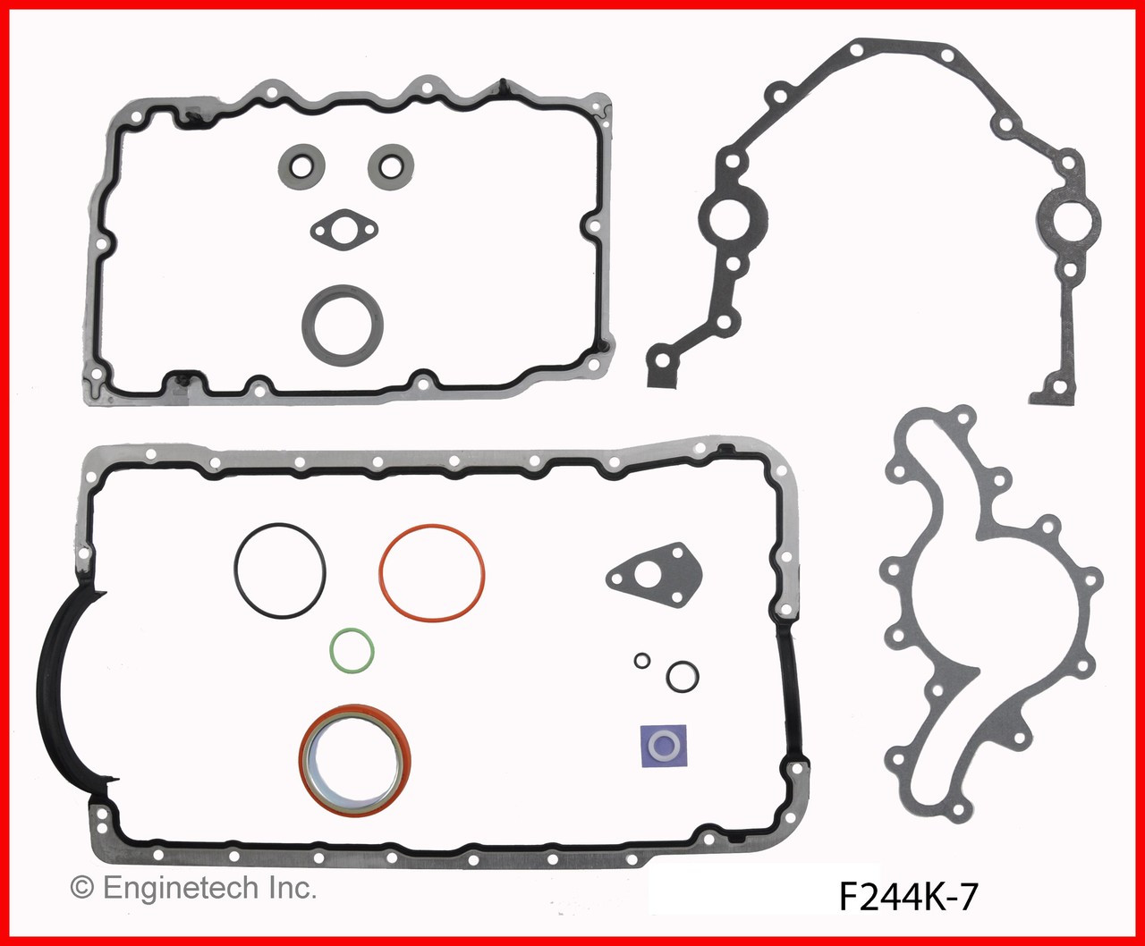 2007 Ford Mustang 4.0L Engine Gasket Set F244K-7 -3