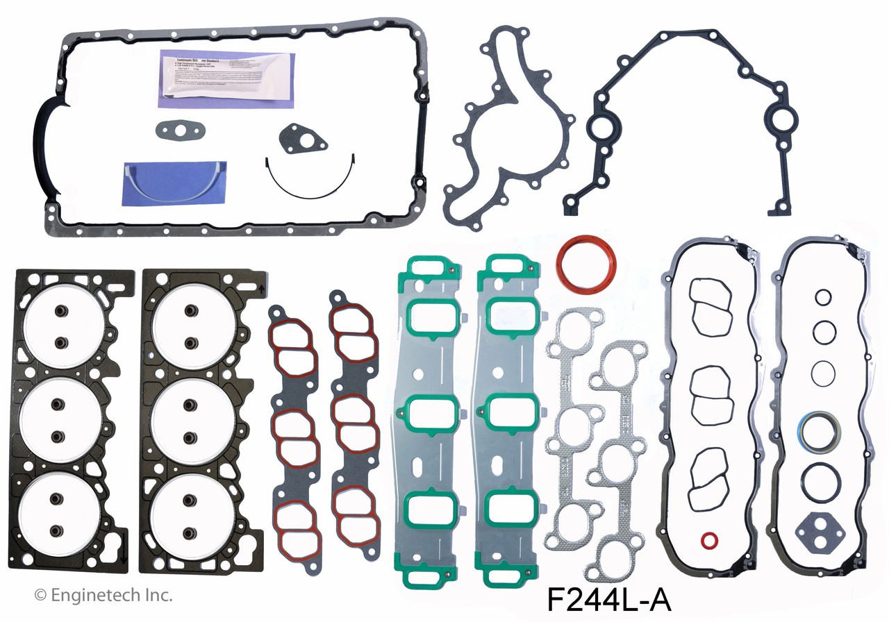 1996 Ford Ranger 4.0L Engine Gasket Set F244L-A -12