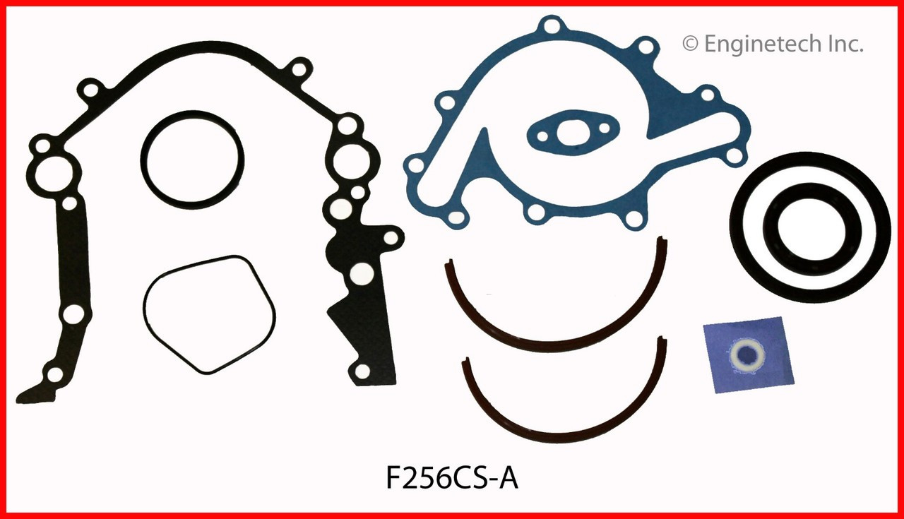 2001 Ford Mustang 3.8L Engine Lower Gasket Set F256CS-A -21