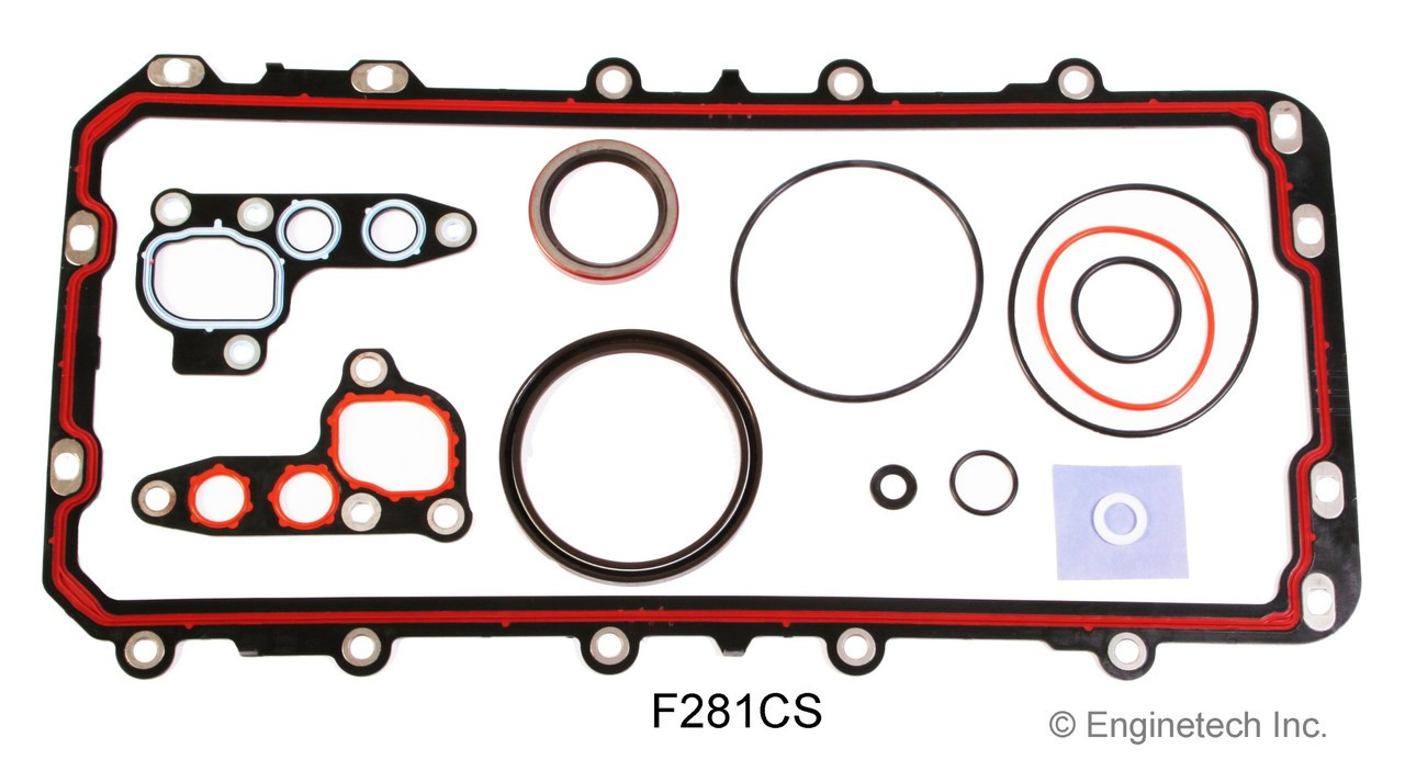 1996 Ford Mustang 4.6L Engine Lower Gasket Set F281CS -26