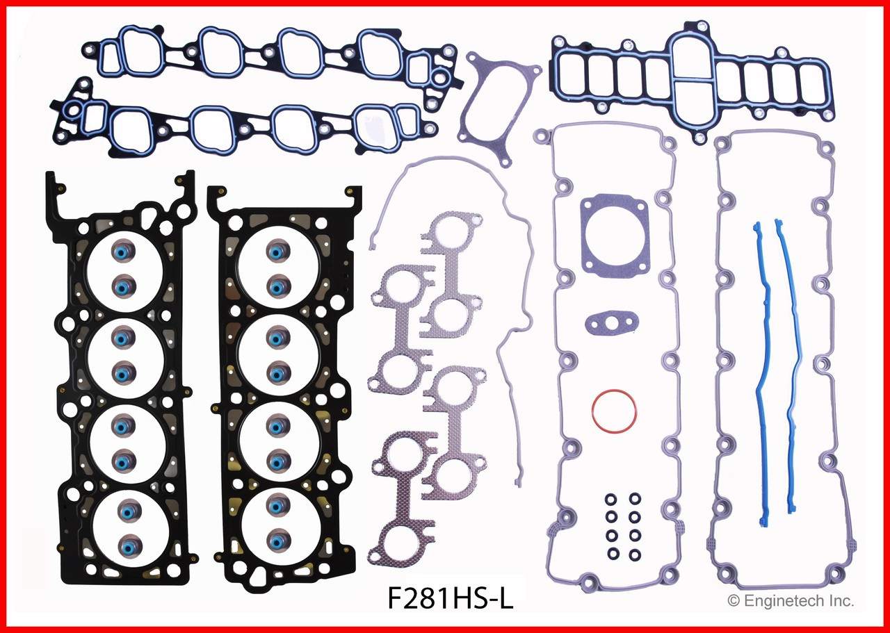 2001 Ford E-150 Econoline 4.6L Engine Cylinder Head Gasket Set F281HS-L -1