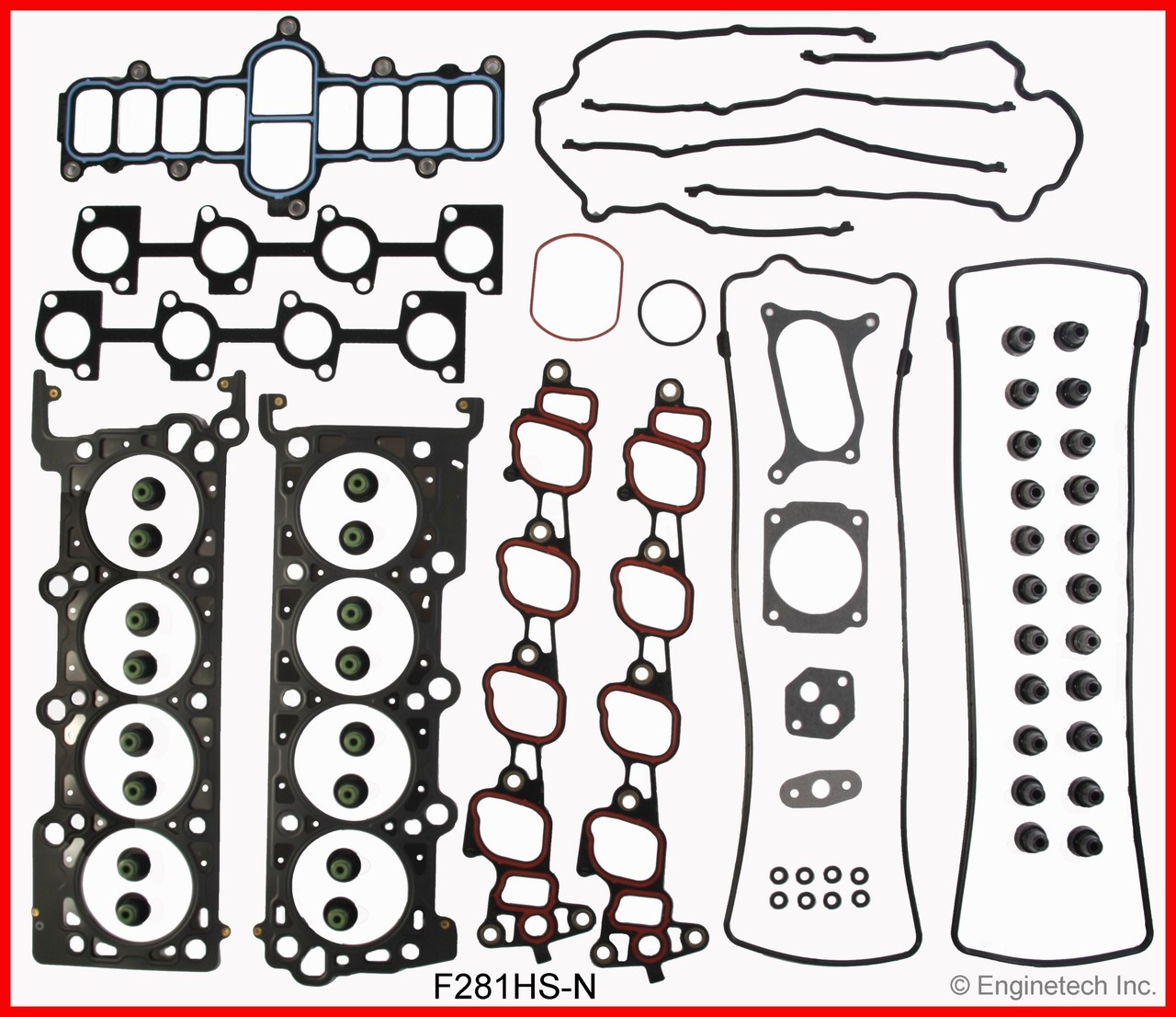 2002 Ford Explorer 4.6L Engine Cylinder Head Gasket Set F281HS-N -4