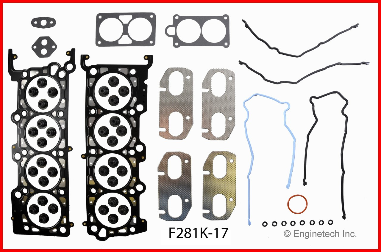 1998 Lincoln Mark VIII 4.6L Engine Gasket Set F281K-17 -11