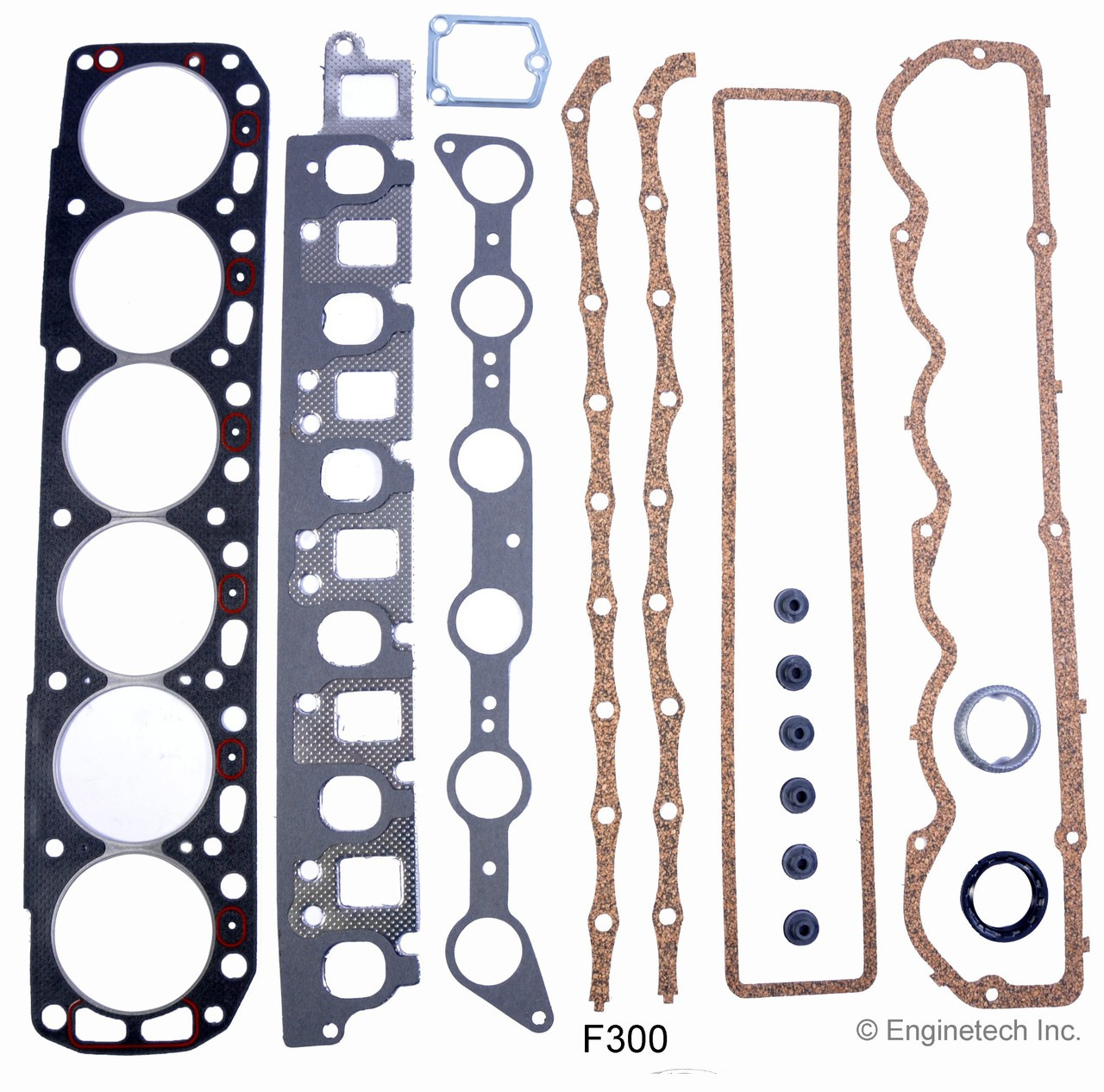 1985 Ford E-250 Econoline 4.9L Engine Gasket Set F300 -362