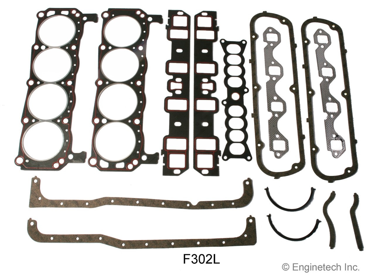 1987 Ford Country Squire 5.0L Engine Gasket Set F302L -27