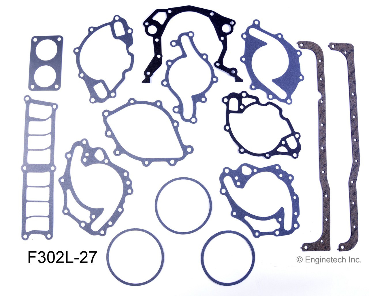 1986 Ford E-150 Econoline Club Wagon 5.0L Engine Gasket Set F302L-27 -13