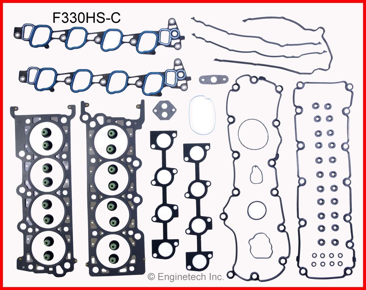 2004 Ford E-250 5.4L Engine Cylinder Head Gasket Set F330HS-C -4