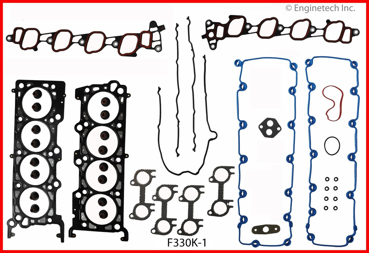 2000 Ford Excursion 5.4L Engine Gasket Set F330K-1 -9