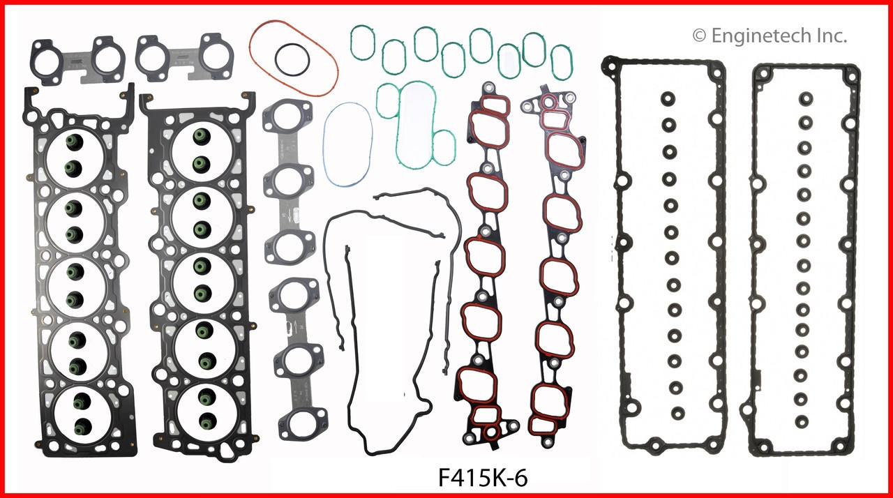 2005 Ford E-350 Club Wagon 6.8L Engine Gasket Set F415K-6 -8