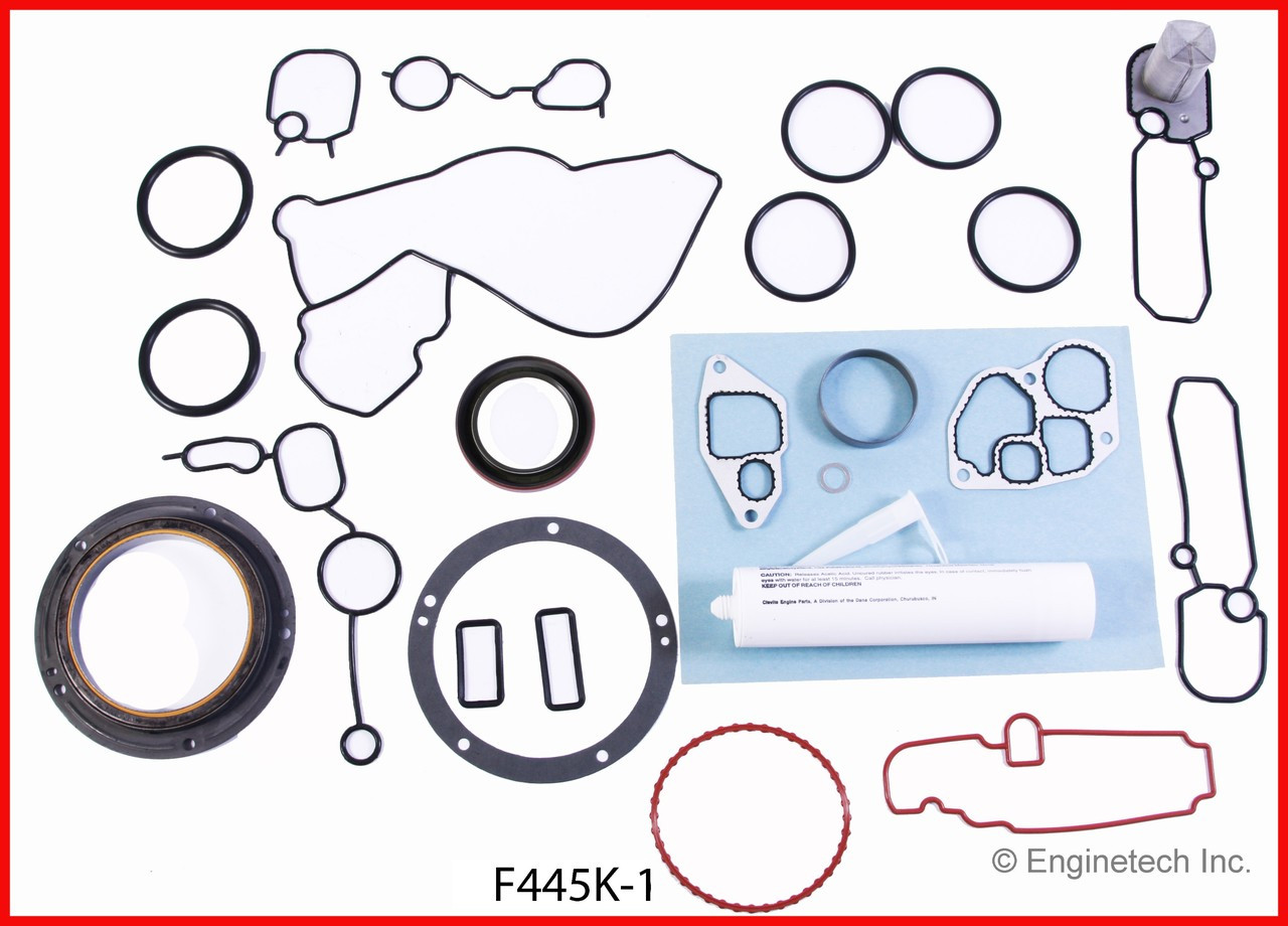 2002 Ford E-450 Econoline Super Duty 7.3L Engine Gasket Set F445K-1 -31