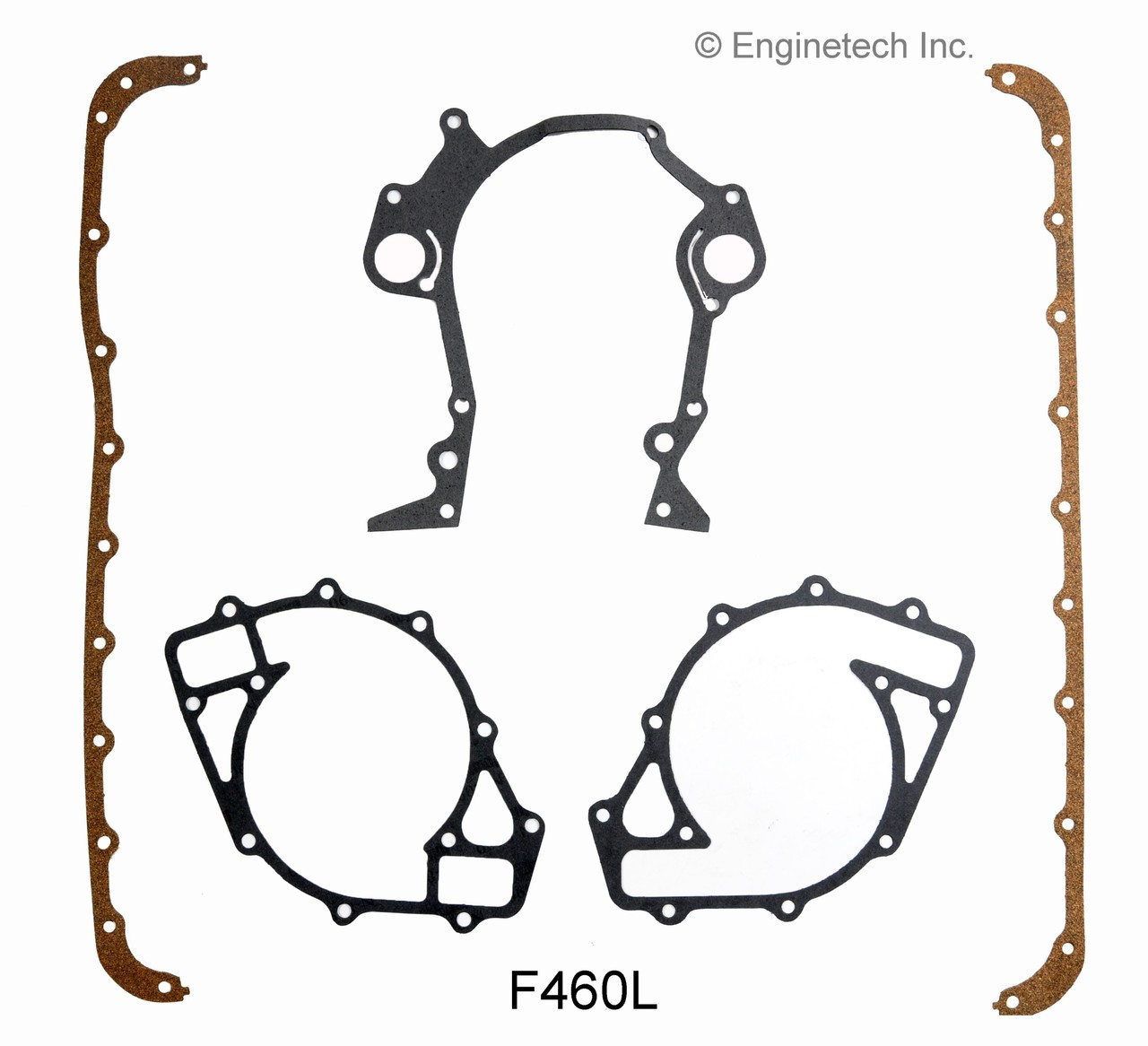 1985 Ford F-250 7.5L Engine Gasket Set F460L -5