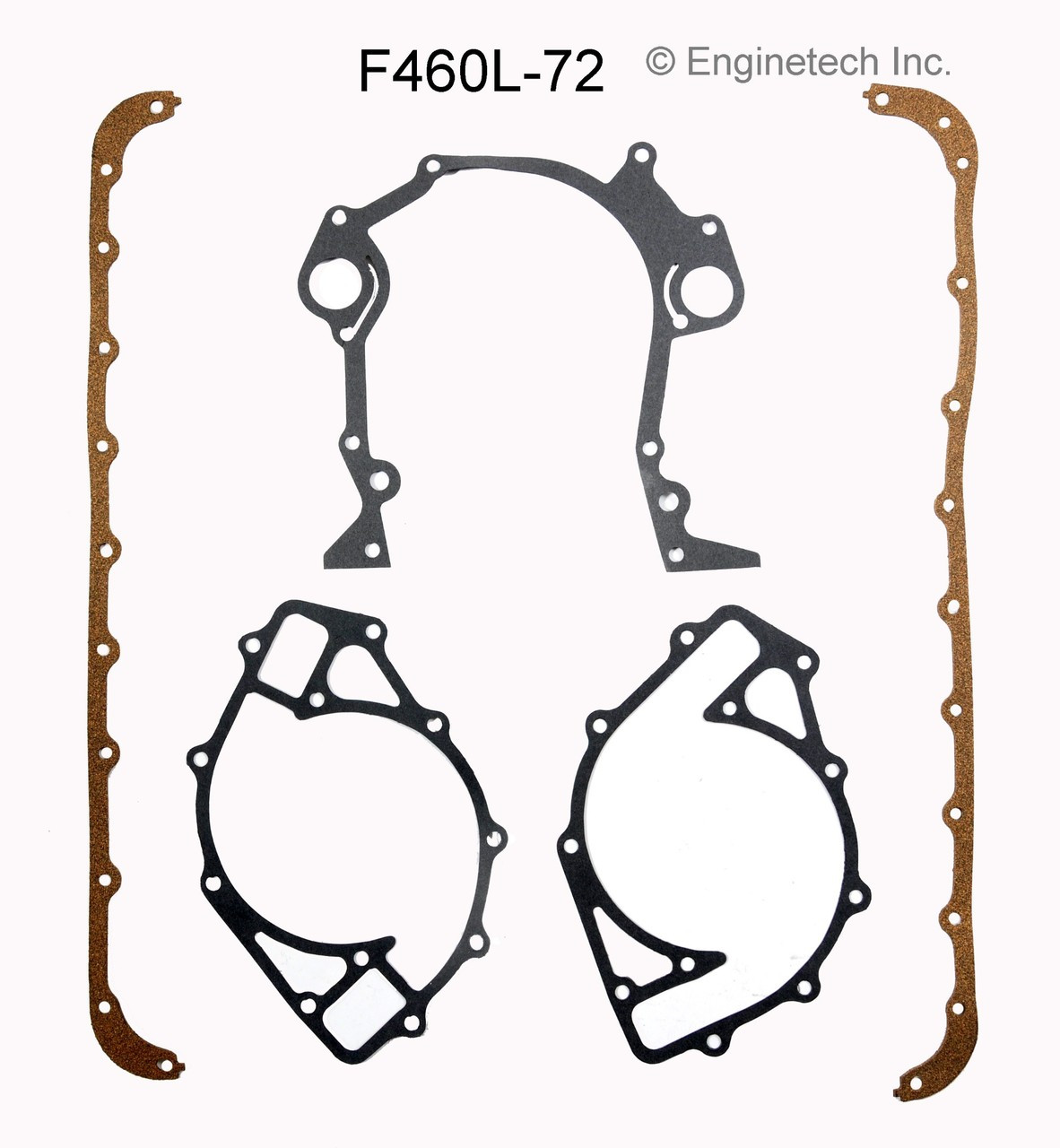 1986 Ford F-250 7.5L Engine Gasket Set F460L-72 -7