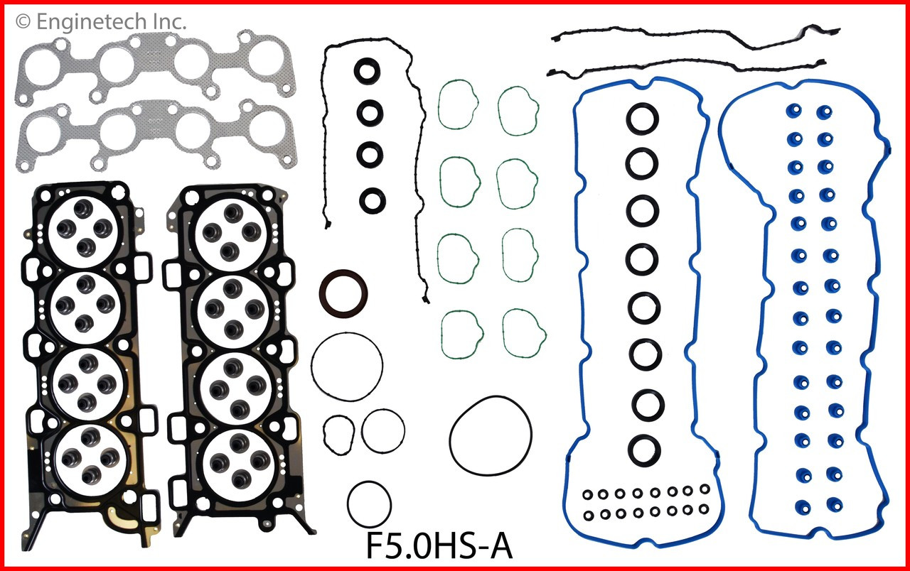 2014 Ford F-150 5.0L Engine Cylinder Head Gasket Set F5.0HS-A -9