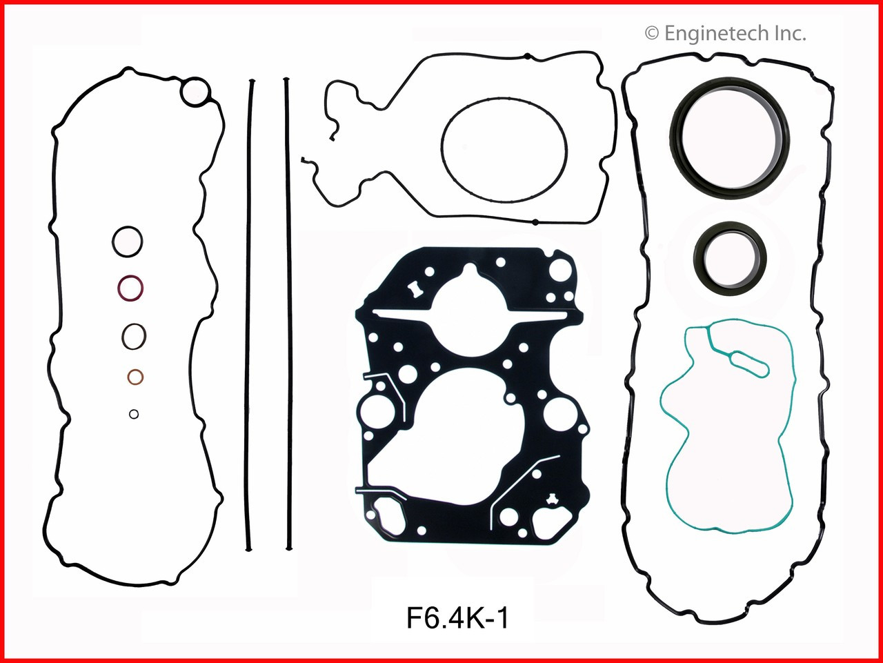 2008 Ford F-350 Super Duty 6.4L Engine Gasket Set F6.4K-1 -2