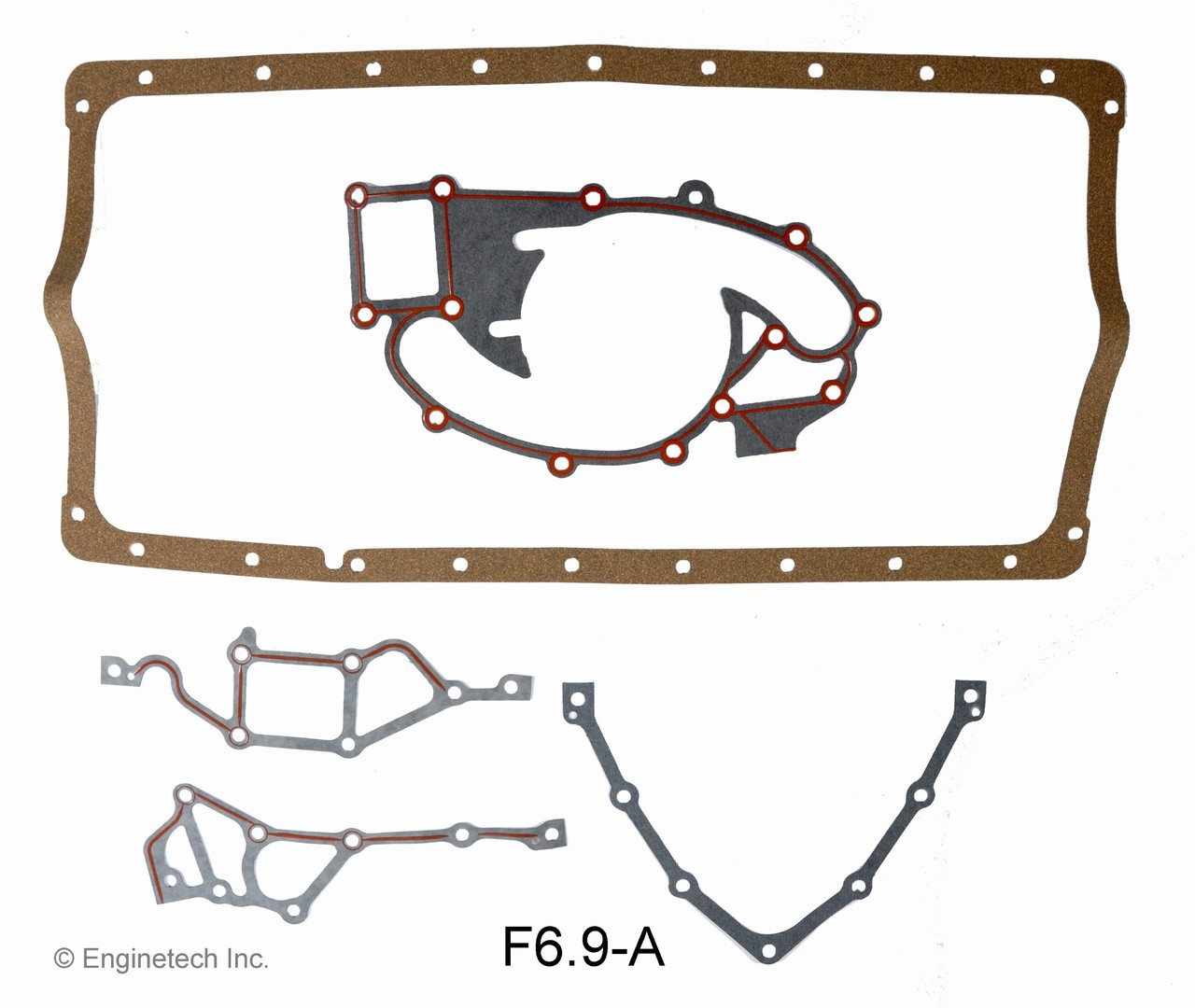 1985 Ford E-350 Econoline 6.9L Engine Gasket Set F6.9-A -13