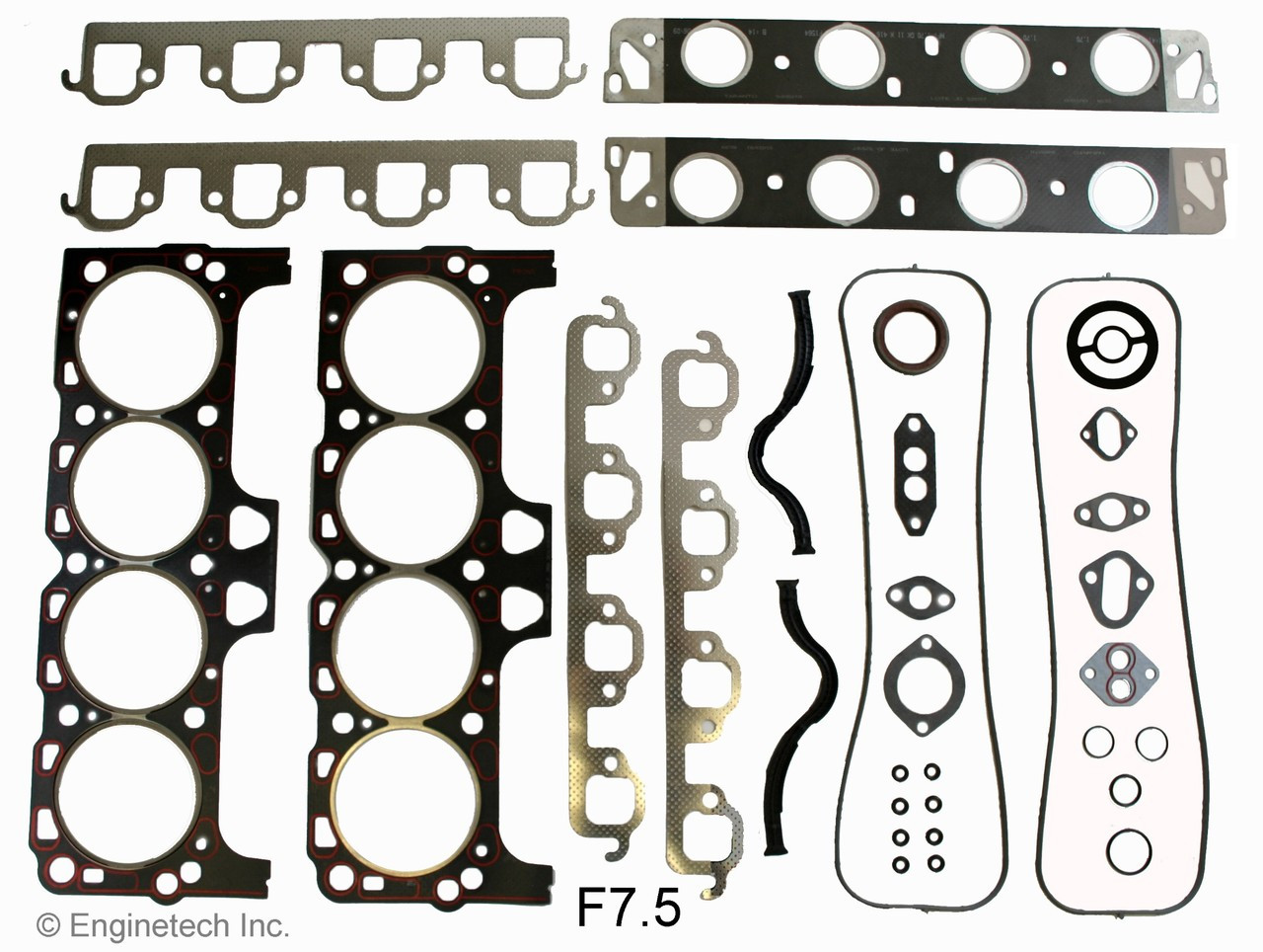 1988 Ford F-350 7.5L Engine Gasket Set F7.5 -2