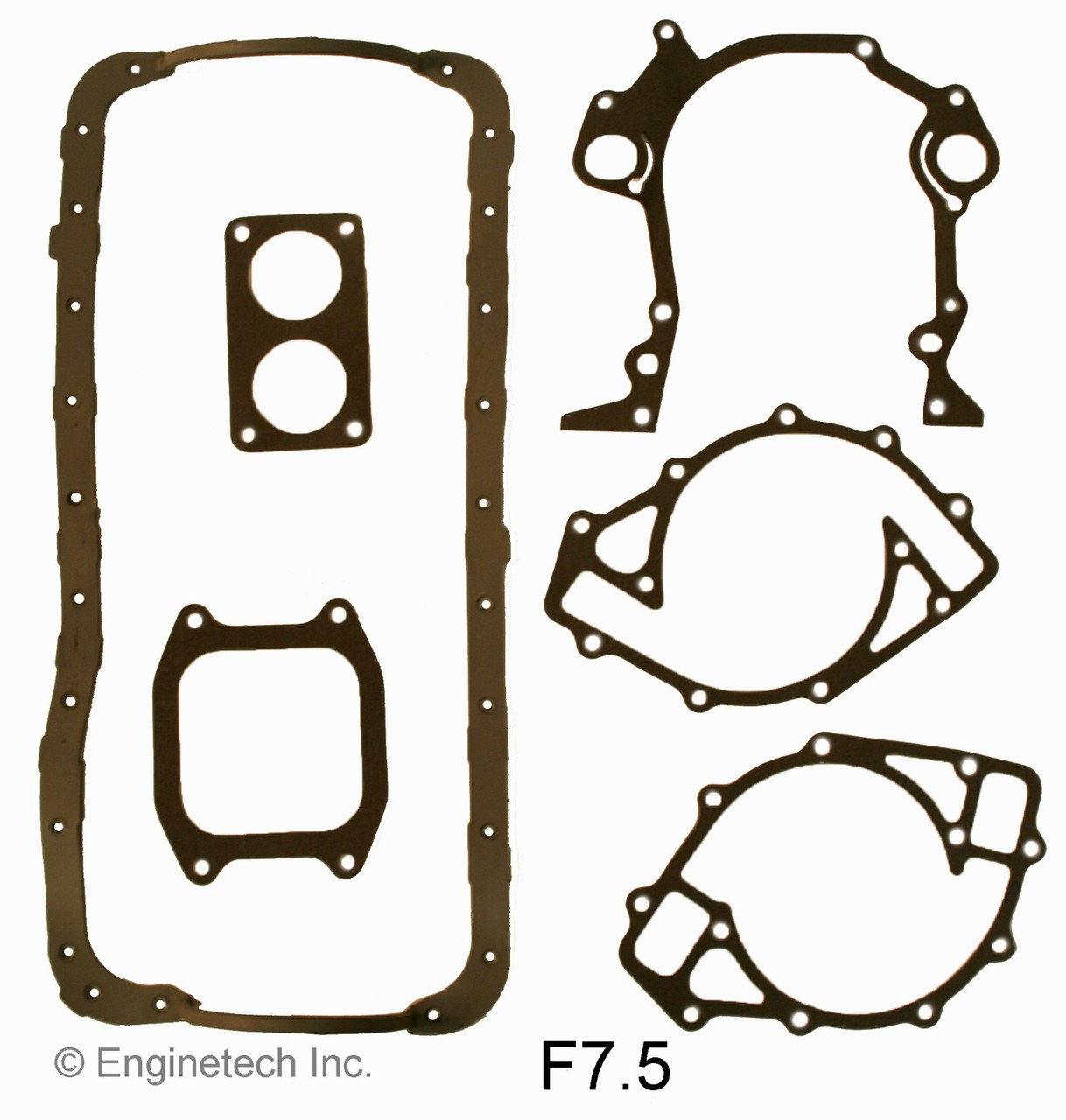 1989 Ford F-250 7.5L Engine Gasket Set F7.5 -3