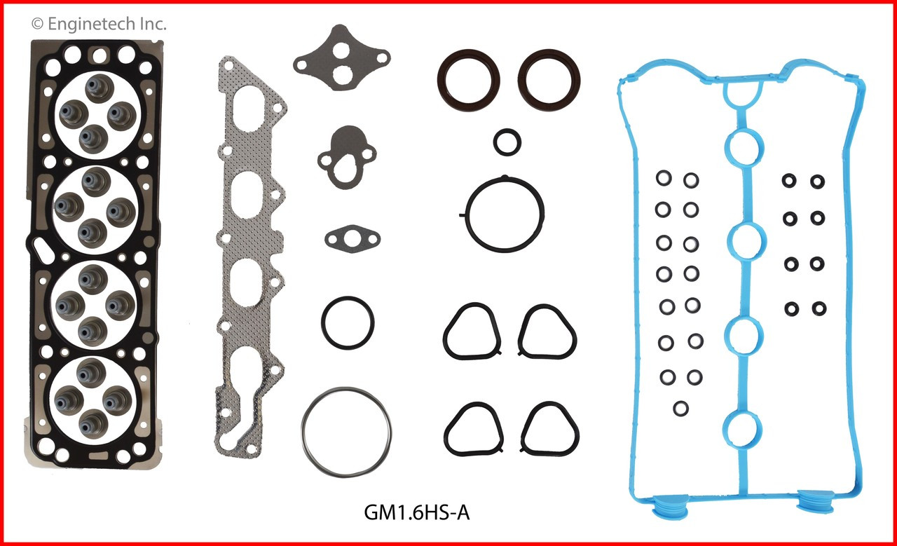 2004 Chevrolet Aveo 1.6L Engine Gasket Set GM1.6K-1 -1