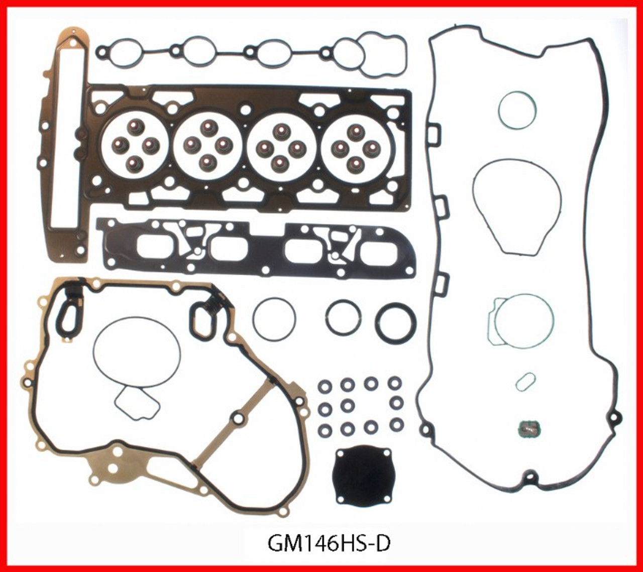 2009 Pontiac G6 2.4L Engine Cylinder Head Gasket Set GM146HS-D -13