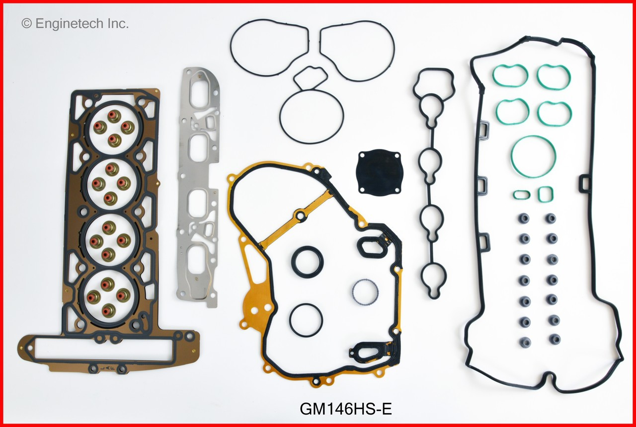 2013 Chevrolet Equinox 2.4L Engine Cylinder Head Gasket Set GM146HS-E -27