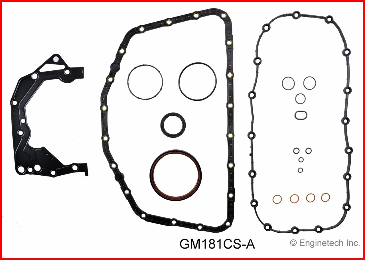 2001 Cadillac Catera 3.0L Engine Lower Gasket Set GM181CS-A -5