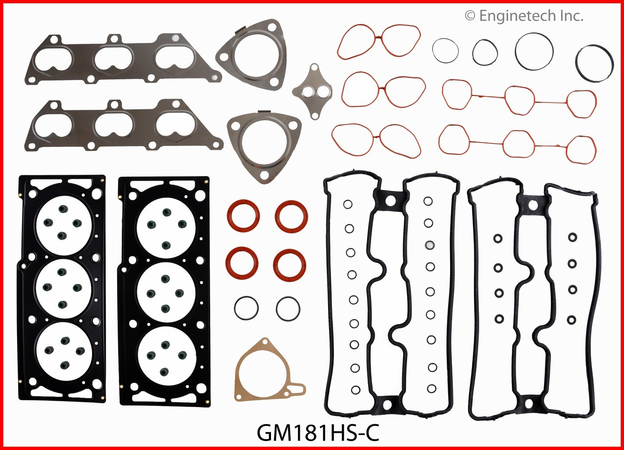 2000 Saturn LS2 3.0L Engine Cylinder Head Gasket Set GM181HS-C -1