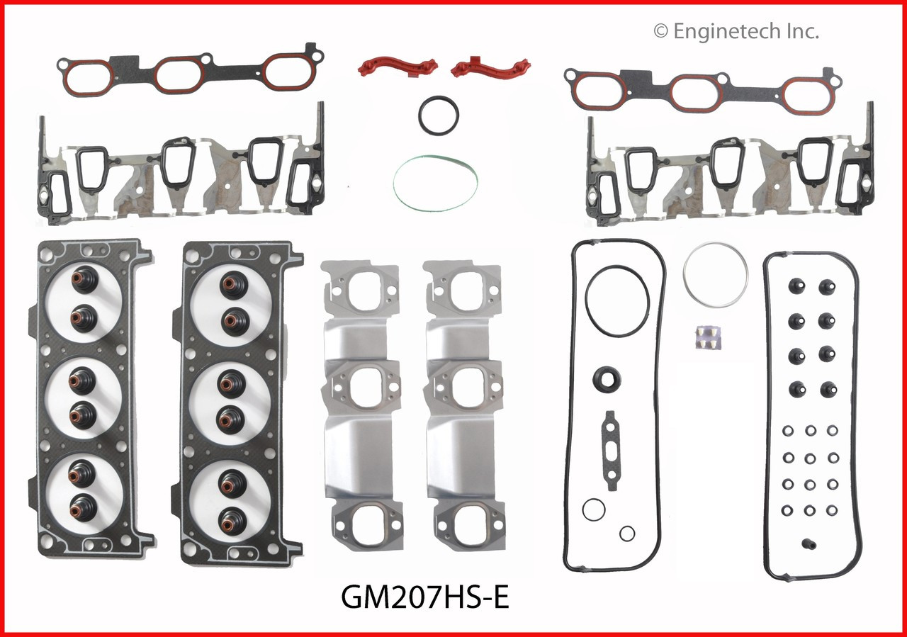 2005 Chevrolet Equinox 3.4L Engine Cylinder Head Gasket Set GM207HS-E -1