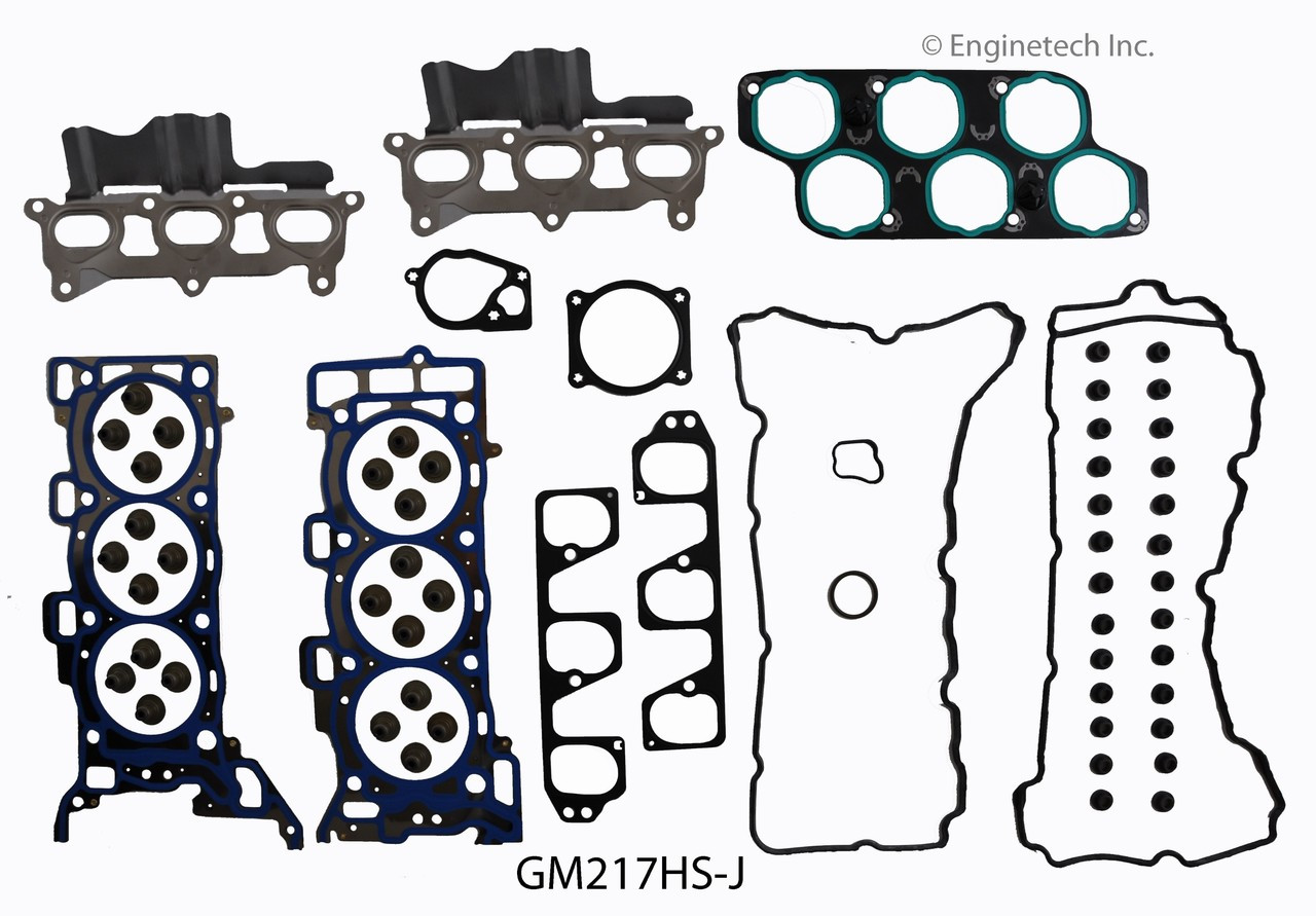 2008 Chevrolet Equinox 3.6L Engine Cylinder Head Gasket Set GM217HS-J -2