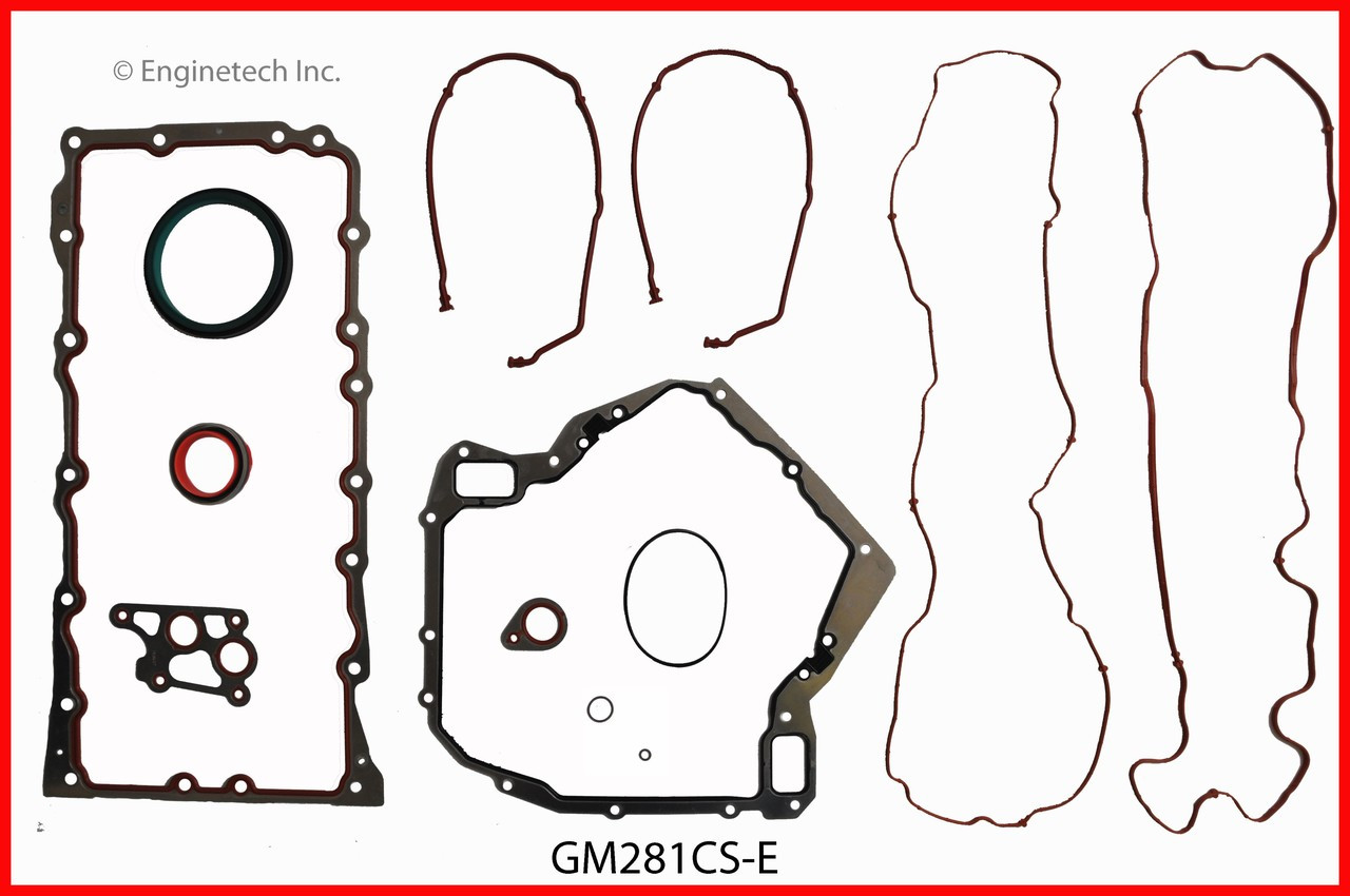 2007 Cadillac XLR 4.4L Engine Lower Gasket Set GM281CS-E -14