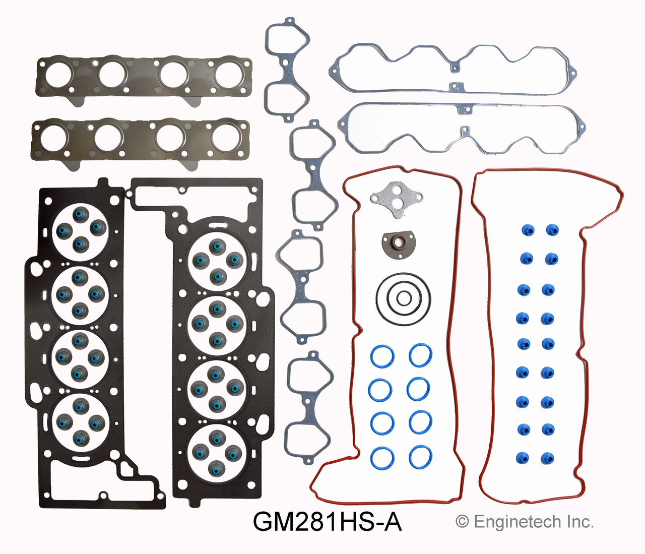 1993 Cadillac Seville 4.6L Engine Cylinder Head Gasket Set GM281HS-A -4