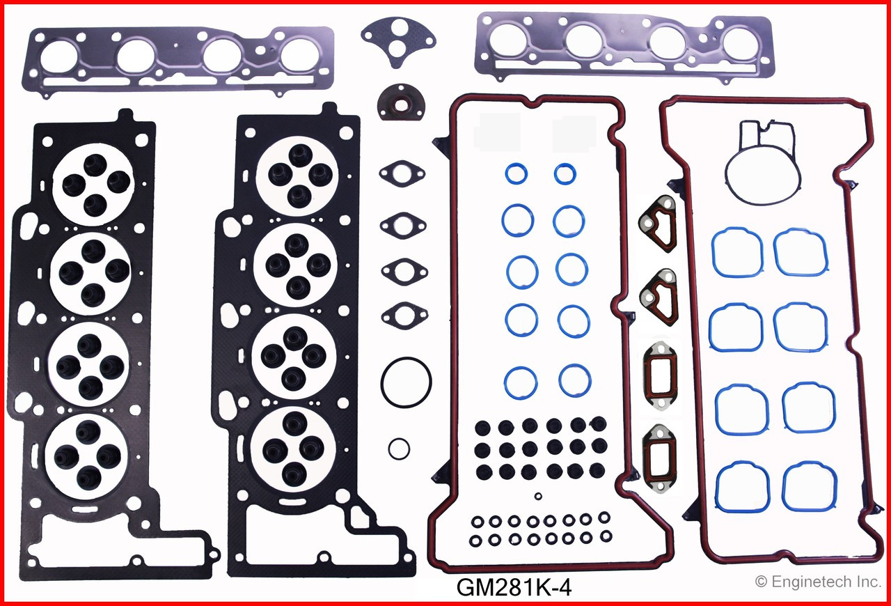 2002 Cadillac Seville 4.6L Engine Gasket Set GM281K-4 -18