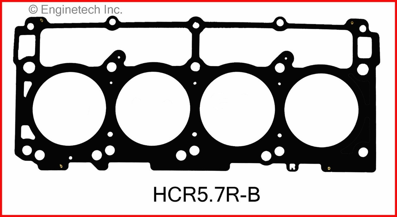 2013 Ram 3500 5.7L Engine Cylinder Head Gasket HCR5.7R-B -62