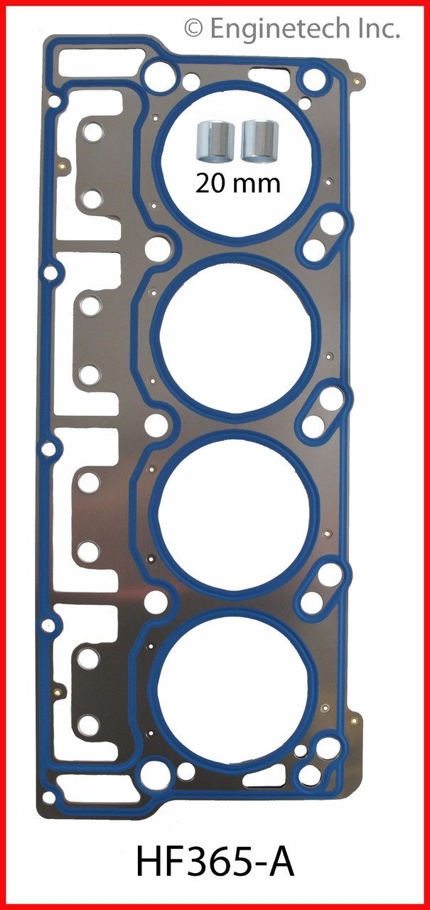 2006 Ford F-450 Super Duty 6.0L Engine Cylinder Head Gasket HF365-A -11