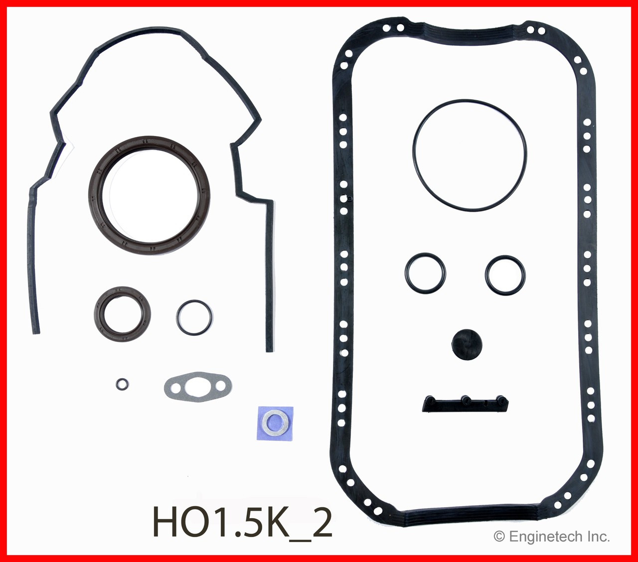 1992 Honda Civic 1.5L Engine Gasket Set HO1.5K-2 -1