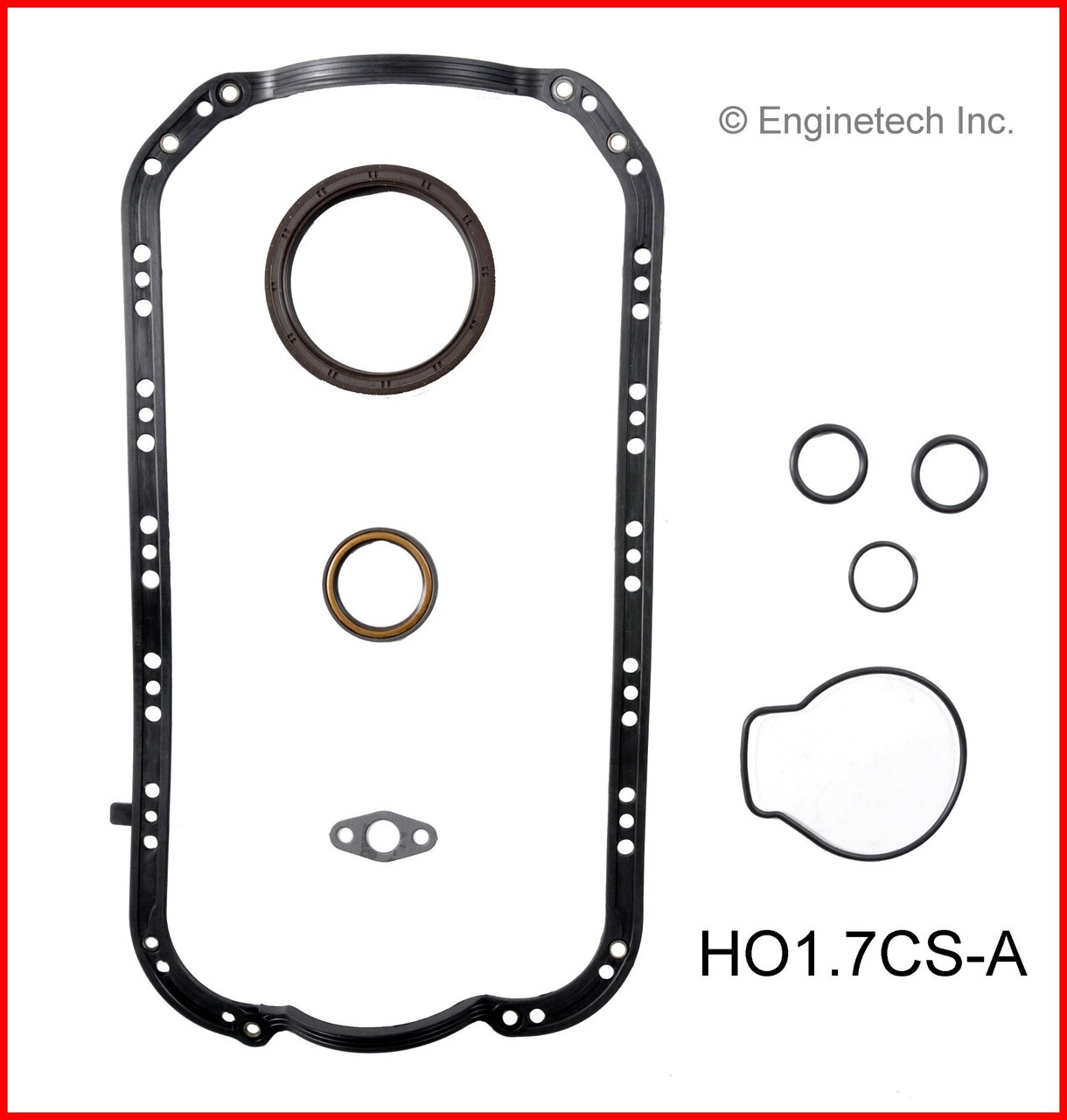 2003 Honda Civic 1.7L Engine Lower Gasket Set HO1.7CS-A -12