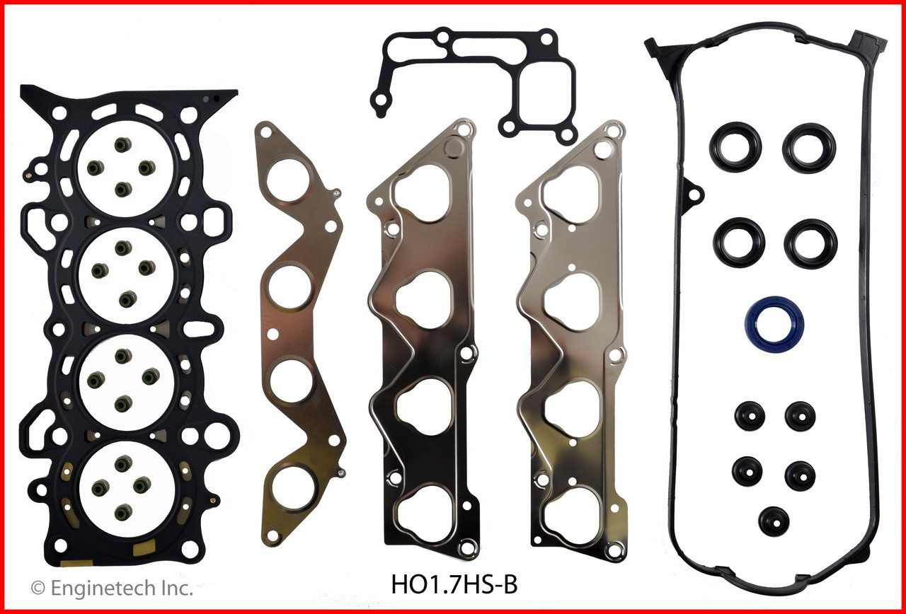 2002 Honda Civic 1.7L Engine Gasket Set HO1.7K-2 -4