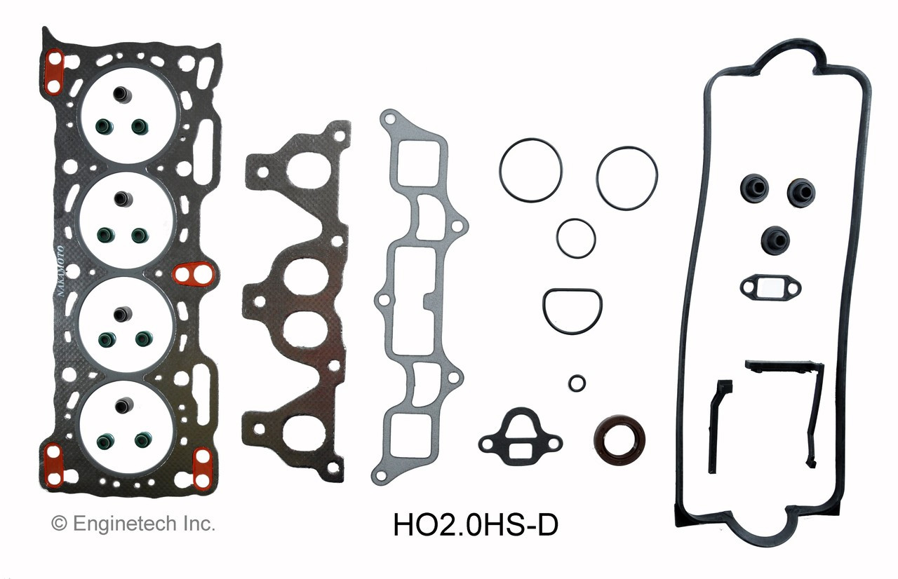 1990 Honda Prelude 2.0L Engine Cylinder Head Gasket Set HO2.0HS-D -3