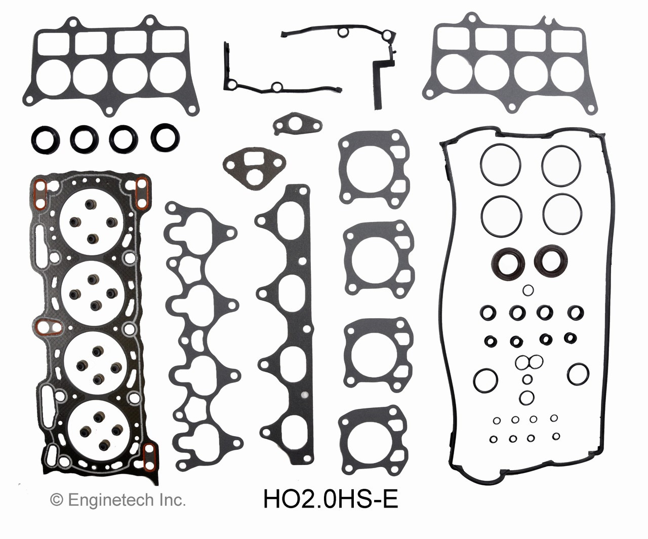 1990 Honda Prelude 2.0L Engine Cylinder Head Gasket Set HO2.0HS-E -3