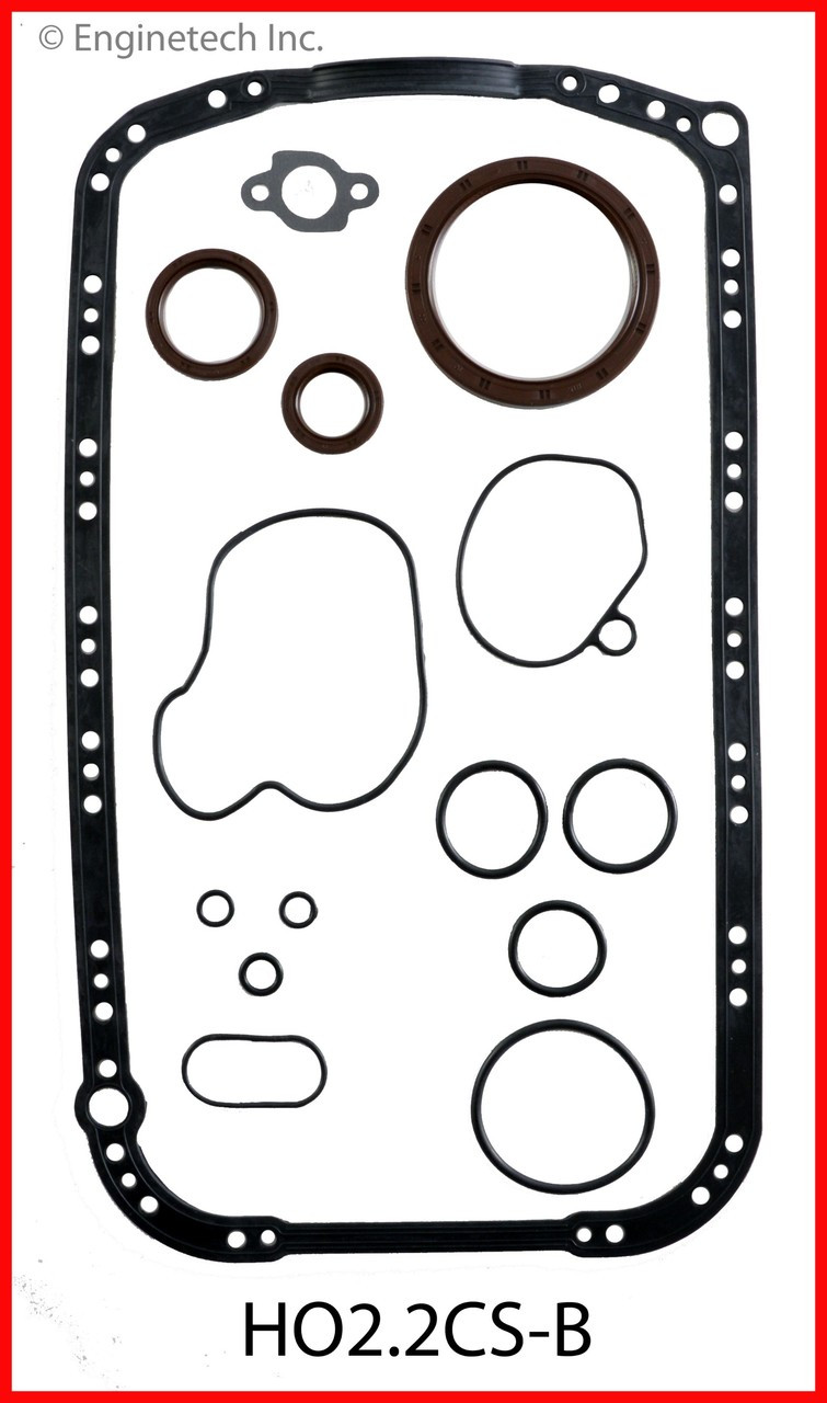 1993 Honda Prelude 2.2L Engine Lower Gasket Set HO2.2CS-B -2