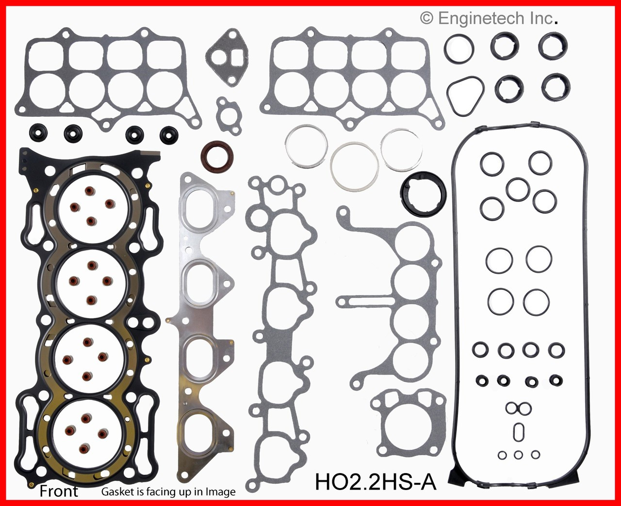 1990 Honda Accord 2.2L Engine Cylinder Head Gasket Set HO2.2HS-A -2