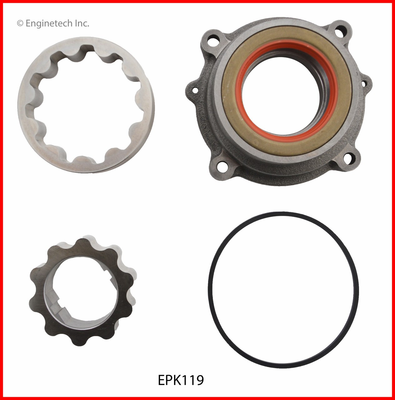 Oil Pump - 1997 Ford E-350 Econoline Club Wagon 7.3L (EPK119.B12)