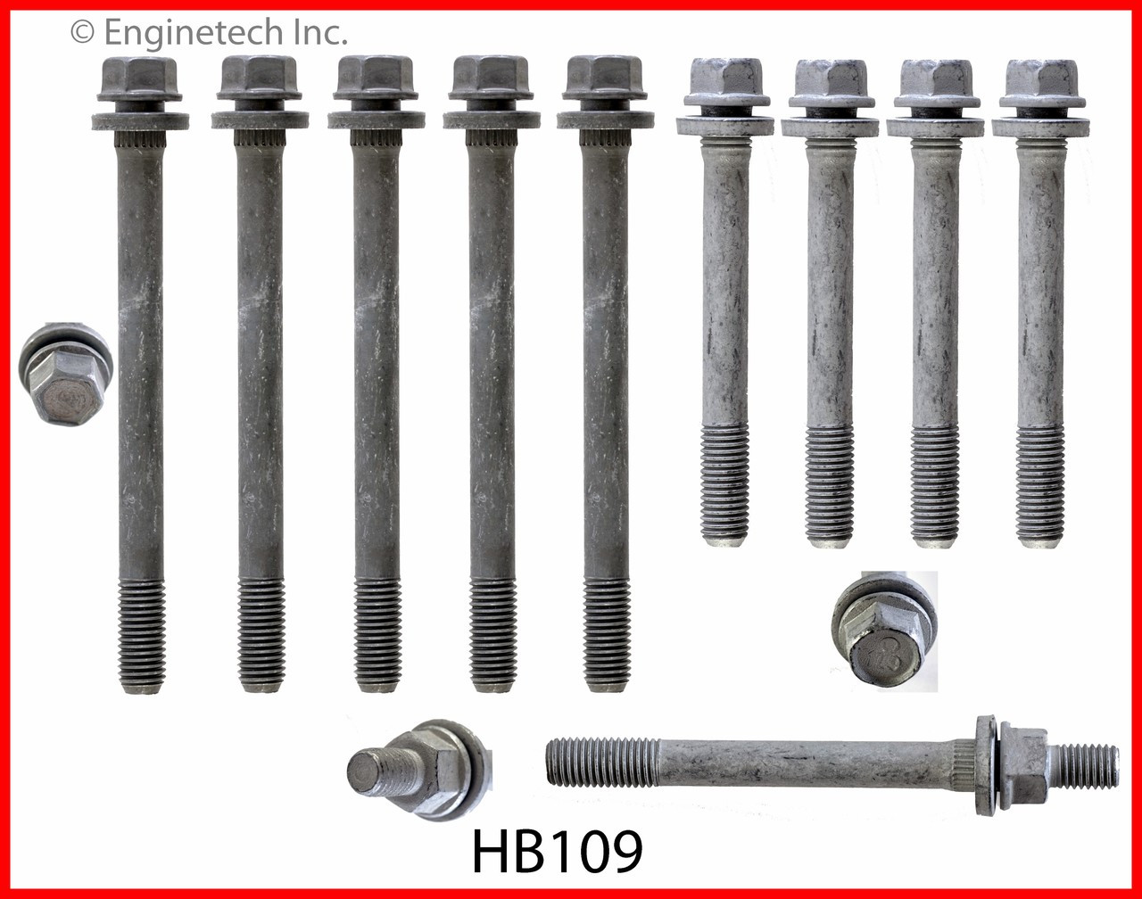 Cylinder Head Bolt Set - 1987 Chevrolet Cavalier 2.0L (HB109.A3)