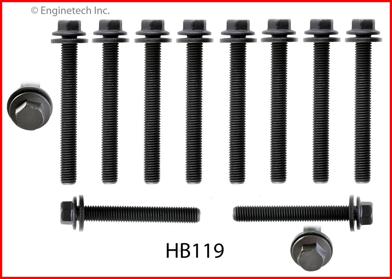 Cylinder Head Bolt Set - 1989 Buick Skylark 2.3L (HB119.A4)