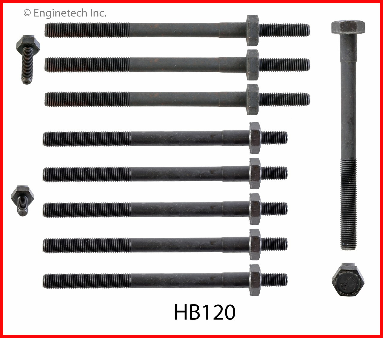 Cylinder Head Bolt Set - 1987 Pontiac Sunbird 2.0L (HB120.C27)