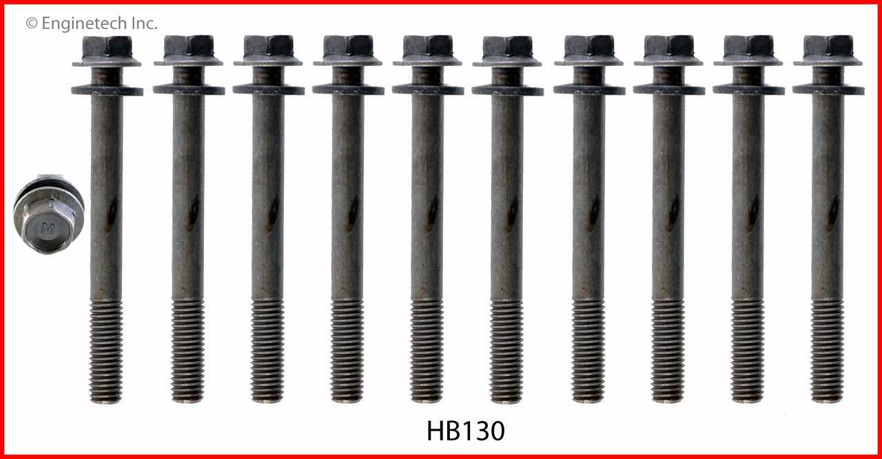 Cylinder Head Bolt Set - 1986 Chevrolet Sprint 1.0L (HB130.A2)