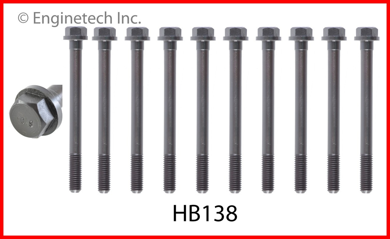 Cylinder Head Bolt Set - 1991 Nissan Stanza 2.4L (HB138.A7)