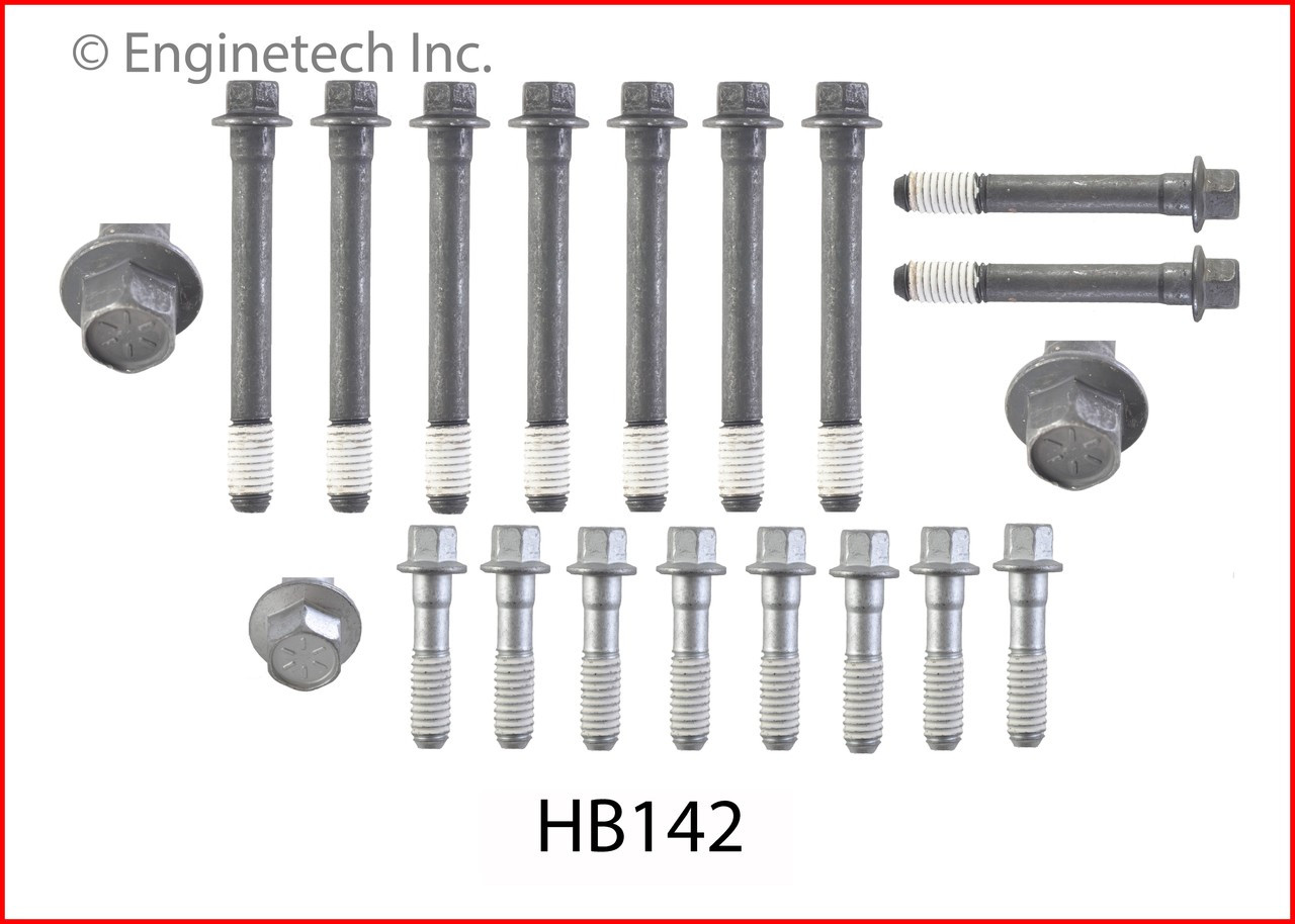 Cylinder Head Bolt Set - 1988 GMC R1500 Suburban 5.7L (HB142.L2957)