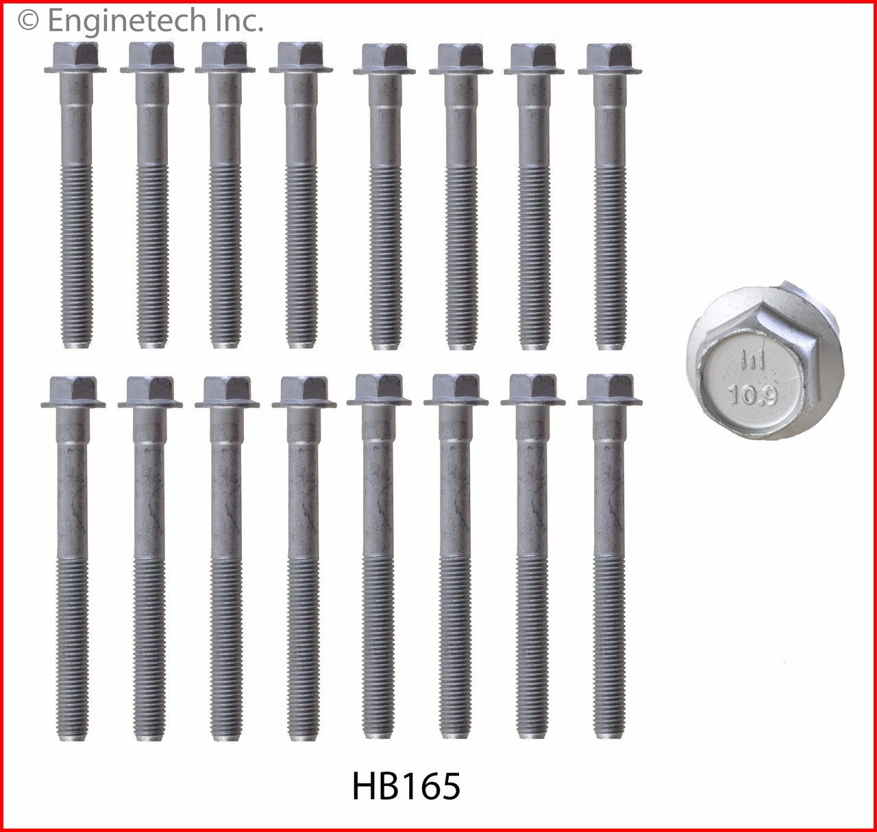 Cylinder Head Bolt Set - 1990 Chevrolet Cavalier 3.1L (HB165.A1)