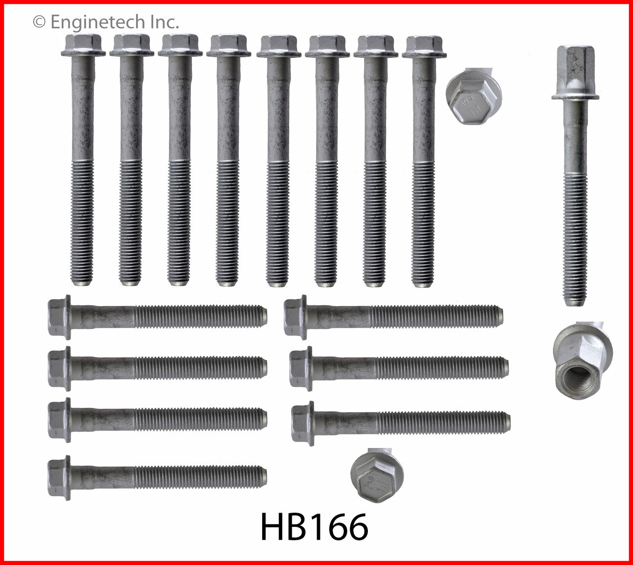 Cylinder Head Bolt Set - 1994 Pontiac Grand Prix 3.1L (HB166.A7)